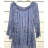 Damen-Tunika mit langen Ärmeln in Übergröße (Einheitsgröße S/M) ITALIAN FASHION IMPSH237616