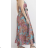 Langes Sommerkleid mit Trägern für Damen (S/M ONE SIZE) ITALIAN FASHION IMPSH23240KG