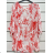 Übergroße 3/4-Langarmtunika für Damen (Einheitsgröße S/M) ITALIAN FASHION IMPSH23XH2331