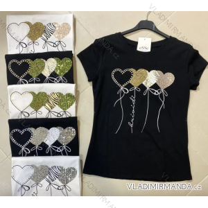 Kurzarm-T-Shirt für Damen (S/M EINHEITSGRÖSSE) ITALIAN FASHION IMPLP2313942065