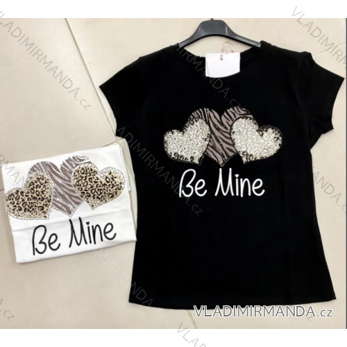 Kurzarm-T-Shirt für Damen (S/M EINHEITSGRÖSSE) ITALIAN FASHION IMPLP2313943065