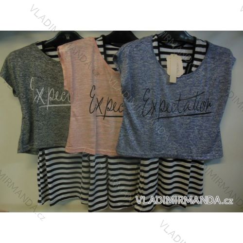 T-Shirt Kurzarm zweiteilige Damen (S-XL) GUAN DA YUAN N-1020