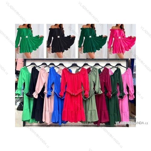 Langarmhemd für Damen (S / M ONE SIZE) ITALIAN FASHION IMWK21010