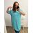 Kurzarm Kleid Damen Übergröße (uni XL / 2XL) ITALIAN FASHION IM120005