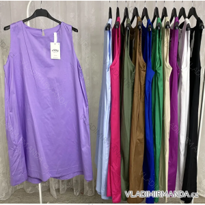 Ärmelloses Sommerkleid für Damen (S/M EINHEITSGRÖSSE) ITALIAN FASHION IMPLP2360510080