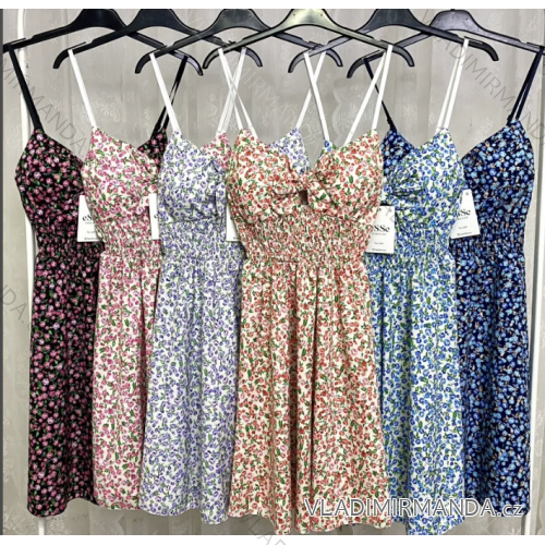 Trägerloses Sommerkleid für Damen (Einheitsgröße S/M) ITALIAN FASHION IMPLP2387490085