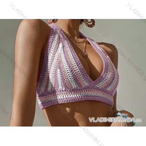 Ärmelloses Crop-Top für Damen (S/M EINHEITSGRÖSSE) ITALIAN FASHION IMPLP2386728045