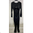 Damen-Jumpsuit mit langen Ärmeln und langen Ärmeln (Einheitsgröße S/M) ITALIAN FASHION IMPLP2326644012