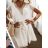 Damen-Sommerkleid mit kurzen Ärmeln (Einheitsgröße S/M) ITALIAN FASHION IMWA231297