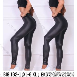 Lange Lederleggings für Damen in Übergröße (XL-6XL) TURKISH FASHION TMWL23162-1