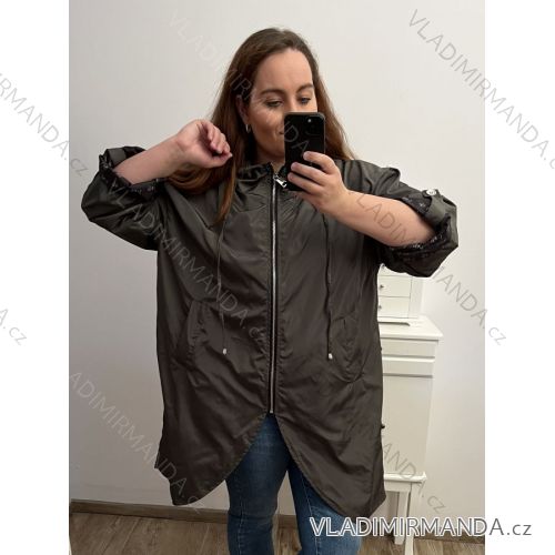 Shirt verlängert 3/4 Langarm Damen (L/XL/2XL ONE SIZE) ITALIAN FASHION IM423025