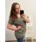 Kurzarm-Tunika für Damen in Übergröße (2XL/3XL/4XL Einheitsgröße) ITALIAN FASHION IMC23080/DU