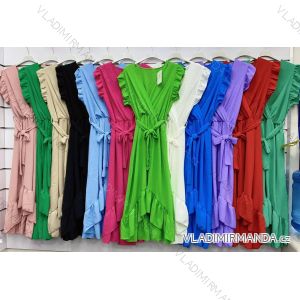 Langes, elegantes, ärmelloses Damenkleid (S/M EINHEITSGRÖSSE) ITALIAN FASHION IMWGM231461