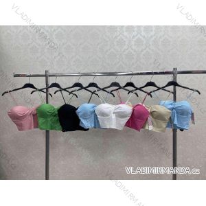 Damen-Crop-Top mit Trägern (S/M EINHEITSGRÖSSE) ITALIAN FASHION IMWKK231462