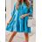 Damen-Hemdkleid mit langen Ärmeln in Übergröße (Einheitsgröße S/M/L) ITALIAN FASHION IMWMY231465