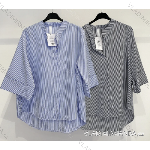 Langes Chiffon-Kurzarmkleid für Damen (S/M ONE SIZE) ITALIAN FASHION IMWGS231048