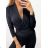 Body Langarm Damen (uni s-m) ITALIENISCH MODA IM919986