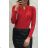 Body dlouhý rukáv dámské (S/M ONE SIZE) ITALSKá MODA IM923986/DU S/M weiß
