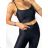Set aus langem Sportoberteil und Leggings für Damen (Einheitsgröße S/M) ITALIAN FASHION IMPLP2372755