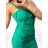 Elegantes langärmliges Kleid mit Gürtel für Damen (Einheitsgröße S/M) ITALIAN FASHION IMM23UN6139 S/M königsblau