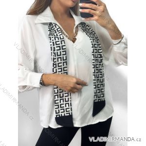 Langärmliges Tunika-/Blusenhemd für Damen (S/M EINHEITSGRÖSSE) ITALIAN FASHION IMPGM2323110