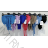Langes Chiffon-Kurzarmkleid für Damen (S/M ONE SIZE) ITALIAN FASHION IMWGS231048