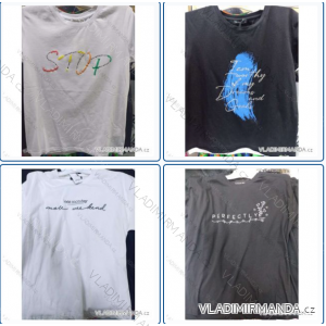 T-Shirt Kurzarm Damen (Uni L / 2XL) MODA ITALY TML21016