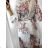 Damen-Sommer-Langarmkleid (S/M ONE SIZE) ITALIAN FASHION IMWGS23175