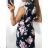 Kleid mit 3/4 Ärmeltasche für Damen (uni sl) ITALIAN Fashion IMWD20529