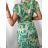 Elegantes kurzärmeliges Damenkleid (uni s-m) ITALIAN FASHION IMM225969