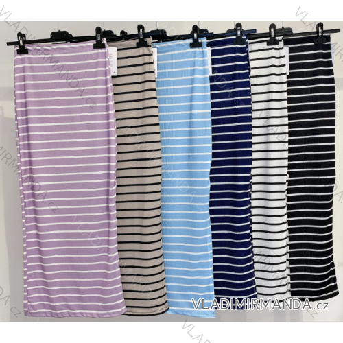 Langes Chiffon-Kurzarmkleid für Damen (S/M ONE SIZE) ITALIAN FASHION IMWGS231048