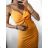 Elegantes trägerloses Sommerkleid für Damen (S/M EINHEITSGRÖSSE) ITALIAN FASHION IMWB23129