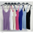 Langes Chiffon-Kurzarmkleid für Damen (S/M ONE SIZE) ITALIAN FASHION IMWGS231048