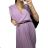 Kurzärmliges Hemdkleid für Damen (S / M ONE SIZE) ITALIAN FASHION IM422633