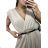 Kurzärmliges Hemdkleid für Damen (S / M ONE SIZE) ITALIAN FASHION IM422633 S/M schwarz