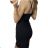 Mini-Sommerkleid für Damen mit Trägern (S/M/L Einheitsgröße) ITALIAN FASHION IMD22376/DR gelb