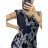 Elegantes eiskaltes ärmelloses Damenkleid (M/L, XL/2XL) AINUOSI ITALIAN FASHION IMB237750