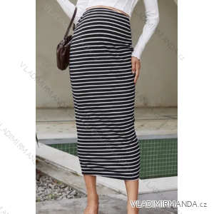 Langes Chiffon-Kurzarmkleid für Damen (S/M ONE SIZE) ITALIAN FASHION IMWGS231048
