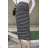 Langes Chiffon-Kurzarmkleid für Damen (S/M ONE SIZE) ITALIAN FASHION IMWGS231048