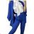 Elegantes Hemd Langarm Damen Kleid (S / M ONE SIZE) ITALIAN FASHION IMWY21734