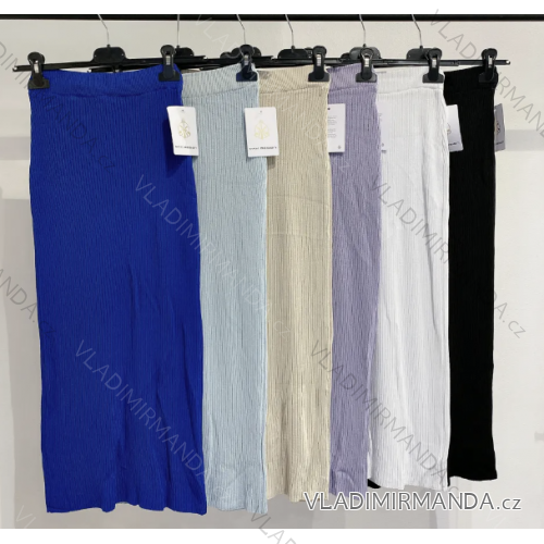 Langes Chiffon-Kurzarmkleid für Damen (S/M ONE SIZE) ITALIAN FASHION IMWGS231048