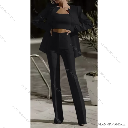 Langes Chiffon-Kurzarmkleid für Damen (S/M ONE SIZE) ITALIAN FASHION IMWGS231048