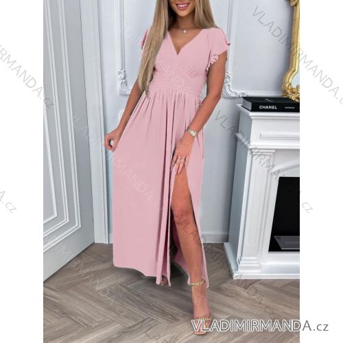 Ärmelloses Sommerkleid für Frauen (uni sm) ITALIAN FASHION IMD20550