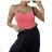 Damen Body Tank Top auf Kleiderbügeln (Uni s / m) ITALIAN FASHION IMM20625 weiß S / M eine Größe