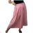Mittellanger Rock für Damen (Einheitsgröße S/M) ITALIAN FASHION IMM23HG4911/DU Dunkelrosa