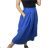 Mittellanger Rock für Damen (Einheitsgröße S/M) ITALIAN FASHION IMM23HG4911/DU Dunkelrosa