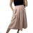 Mittellanger Rock für Damen (Einheitsgröße S/M) ITALIAN FASHION IMM23HG4911/DU Dunkelrosa
