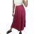Mittellanger Satinrock für Damen (Einheitsgröße S/M) ITALIAN FASHION IMM23UN6886/DU -   růžová fuchsiová -   S / M