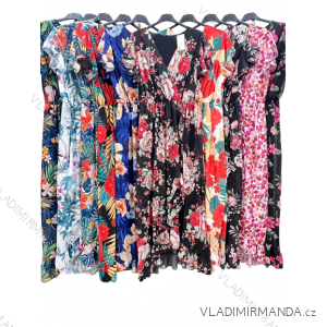 Ärmelloses Sommerkleid für Damen (UNI SL) ITALIAN FASHION IMK201505107