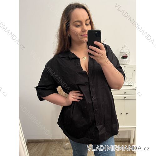 Damen-Langarmshirt in Übergröße (2XL/3XL ONE SIZE) ITALIAN FASHION IMWT231219